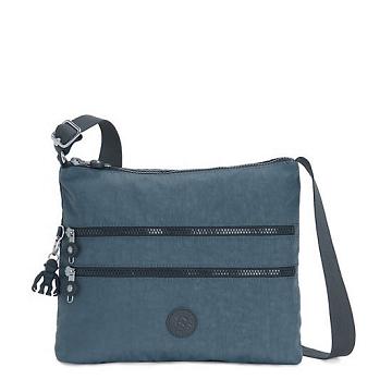 Kipling Alvar Crossbodytassen Donkerblauw Grijs | BE 1058YX